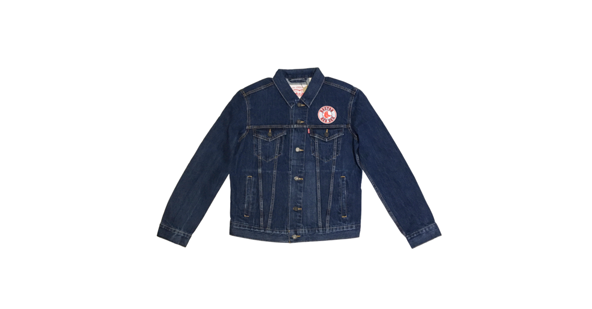 Levi's denim jacket Boston Red Sox (M)